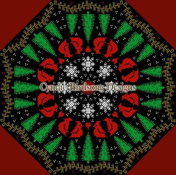 Christmas Woods Holiday Tree Skirt