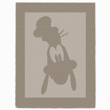 Goofy Baby Blanket Knitting Pattern