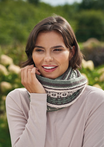 Kyle Cowl in Rowan Island Blend - Downloadable PDF