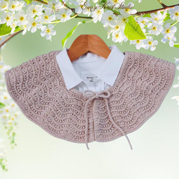 Knit Detachable Collar Pattern