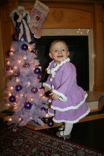Baby Girl - Santa Claus is Purple This Year