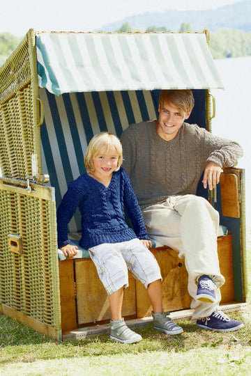 Child’s Sweater in Schachenmayr Catania - S7380B - Downloadable PDF