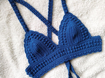 Crochet Bralette Pattern Crochet Bikini Top Pattern Crochet Crop Top Pattern Beginner Crochet Pattern Summer Crochet Beach Pattern Crochet