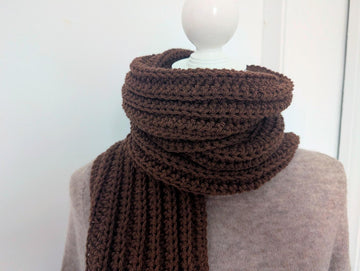 Crochet Heritage Man Scarf Pattern