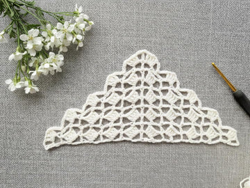 Crochet Bandana/Shawl Pattern/Chart #24