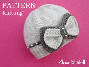 Pattern Knitted Baby Cap Baby Beanie