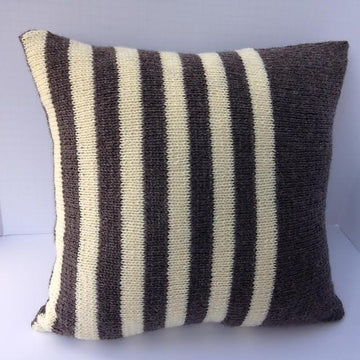 Block and Stripe Pillow cover