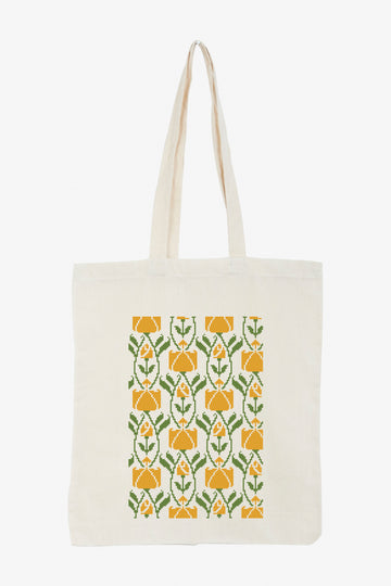 French Yellow Roses in DMC - PAT0781 - Downloadable PDF