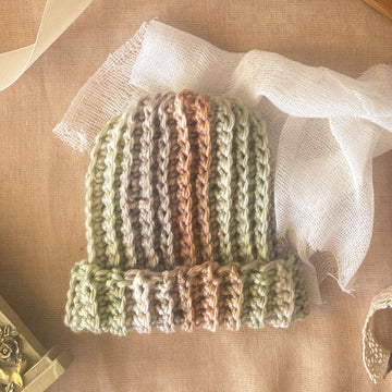Ribbed Baby Beanie
