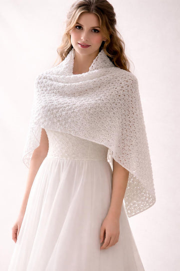 Gemma’s Magnolia Bridal Shawl
