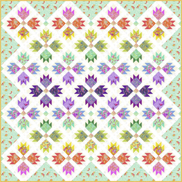 Tula Pink Lend a Paw Quilt - Downloadable PDF