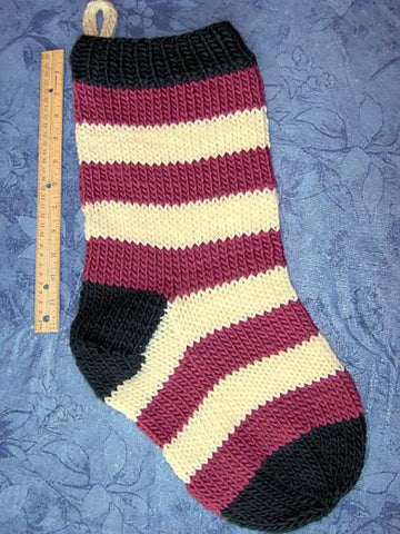 Denise's Basic Bulky-Weight Christmas Stocking