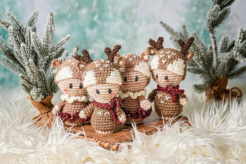Cute Amigurumi Crochet Deer