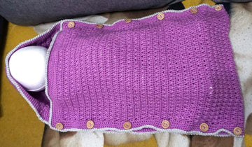Häkelanleitung Baby Fußsack