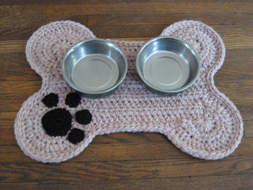 Dog Bone Floor Placemat