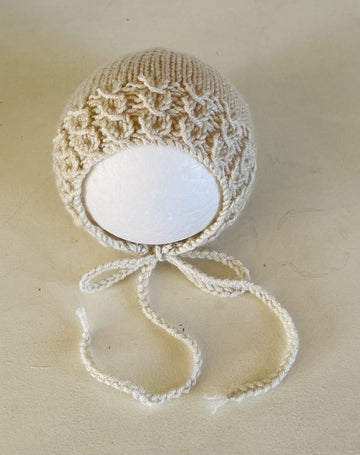 Baby Cable Bonnet