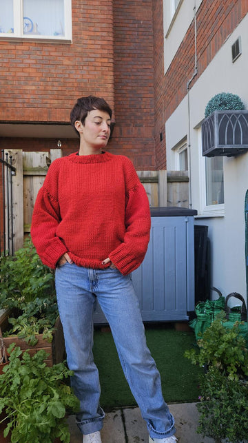 Oversized, simple sweater