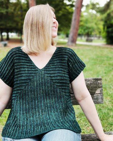 Linen Leaf top