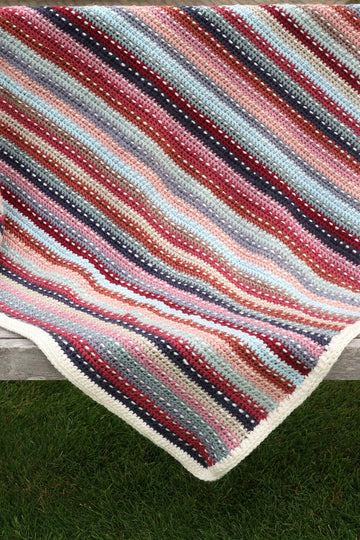 Woven Scrap Blanket