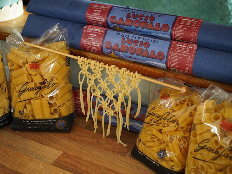 Introducing Macramé spaghetti kits with Garofalo + how to video!