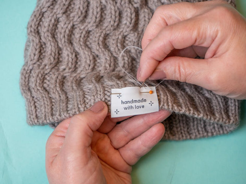 FREE sew-in labels in parcels this February!