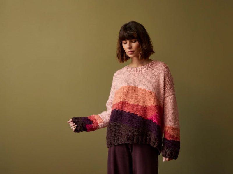Knit Debbie Bliss’ new Lovely Landscapes collection and help World Land Trust restore lost forests