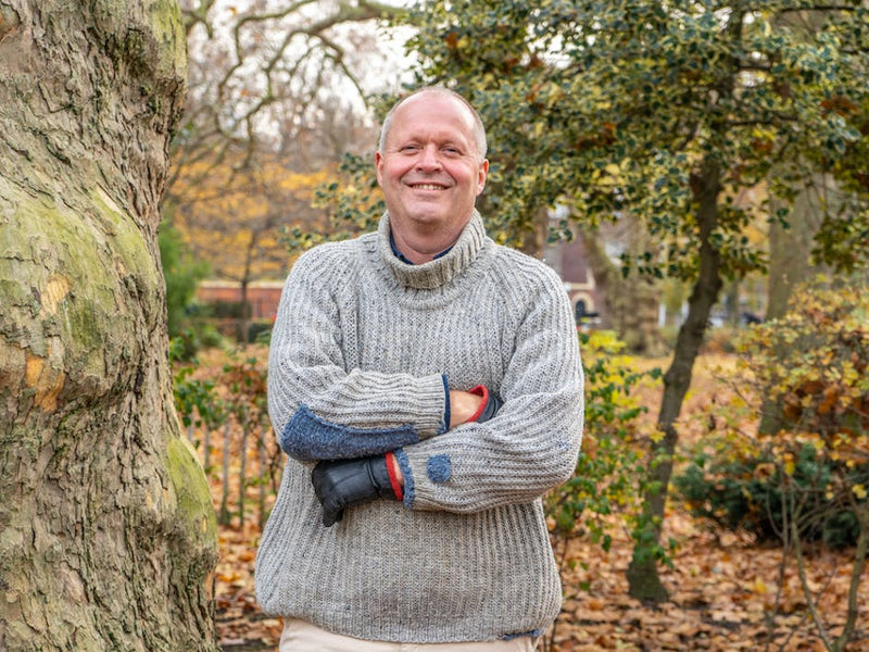 How I revived a sentimental woolly treasure, saved a jumper from the scrapheap, and made a new friend along the way
