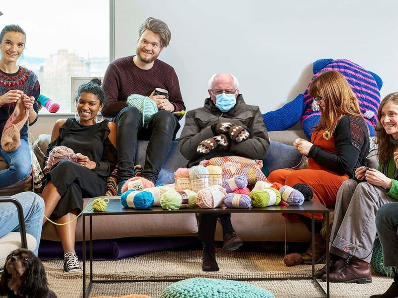 Make like Bernie Sanders with these 6 mitten patterns!