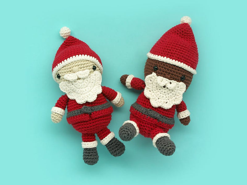 Make these fantastic Festive Pals by Paintbox Yarns in time for Christmas!
