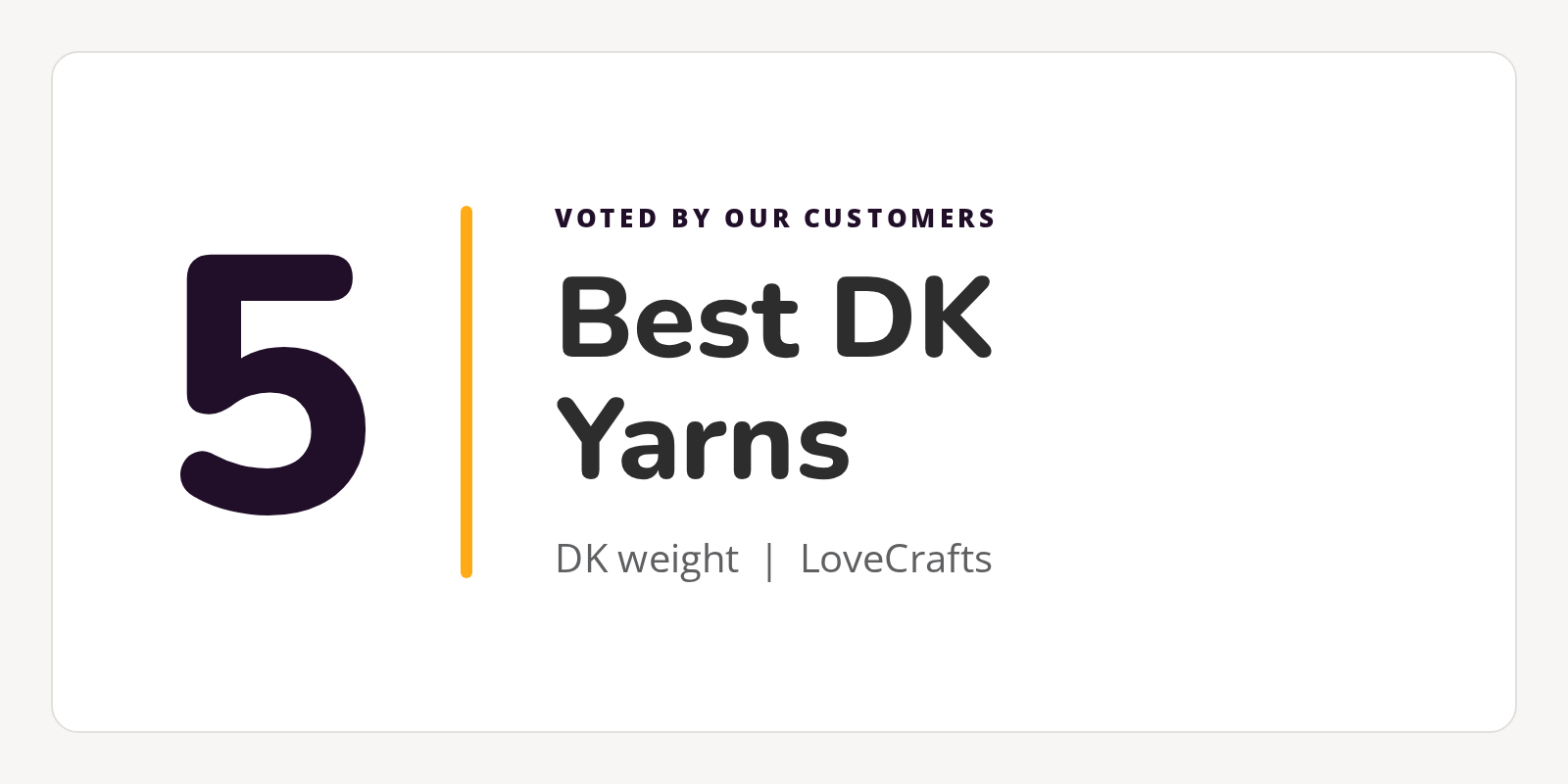 The 5 Best DK Yarns, Voted by Our Customers