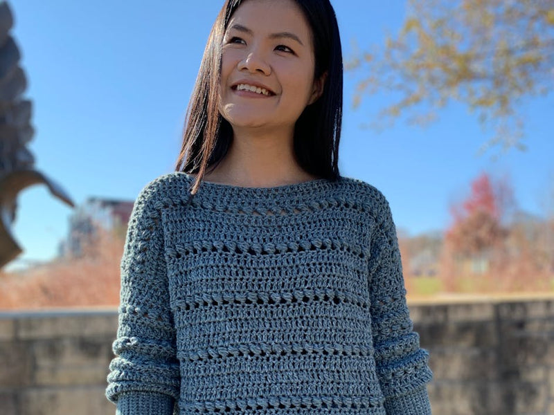 How to crochet a jumper start to finish