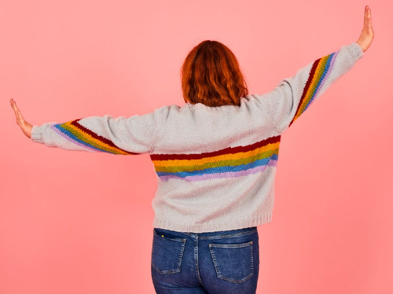 Introducing the new Ombre Rainbow collection by Paintbox Yarns
