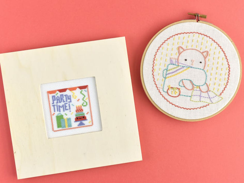 How to frame your cross stitch and embroidery projects