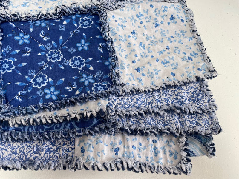 How to make a rag quilt