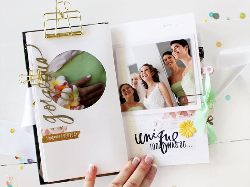 Say 'I do' to these wedding scrapbook ideas!