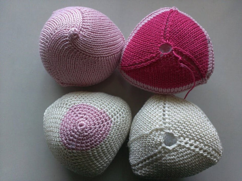Make a knocker for Knitted Knockers