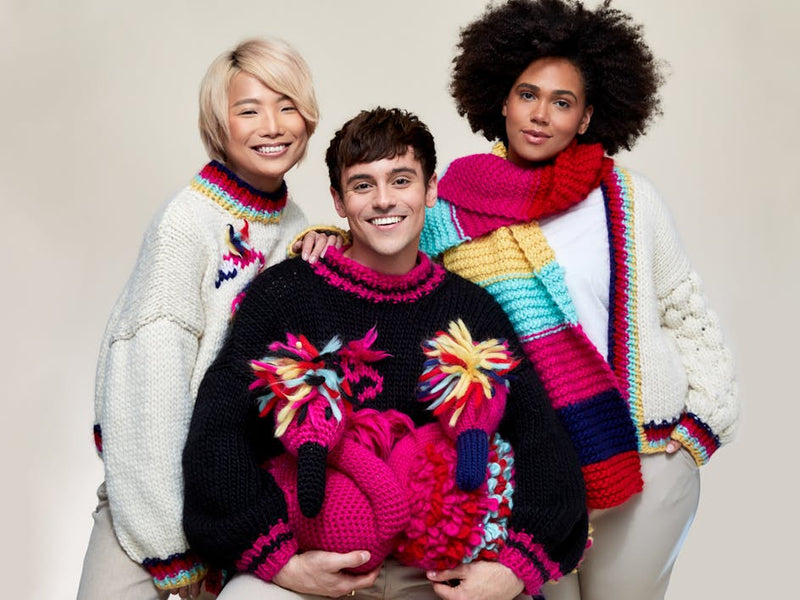 How knitting and crochet kept Tom Daley sane on his gold medal journey