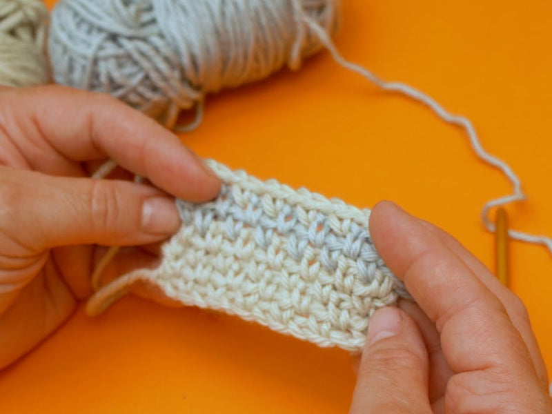 How to crochet moss stitch tutorial
