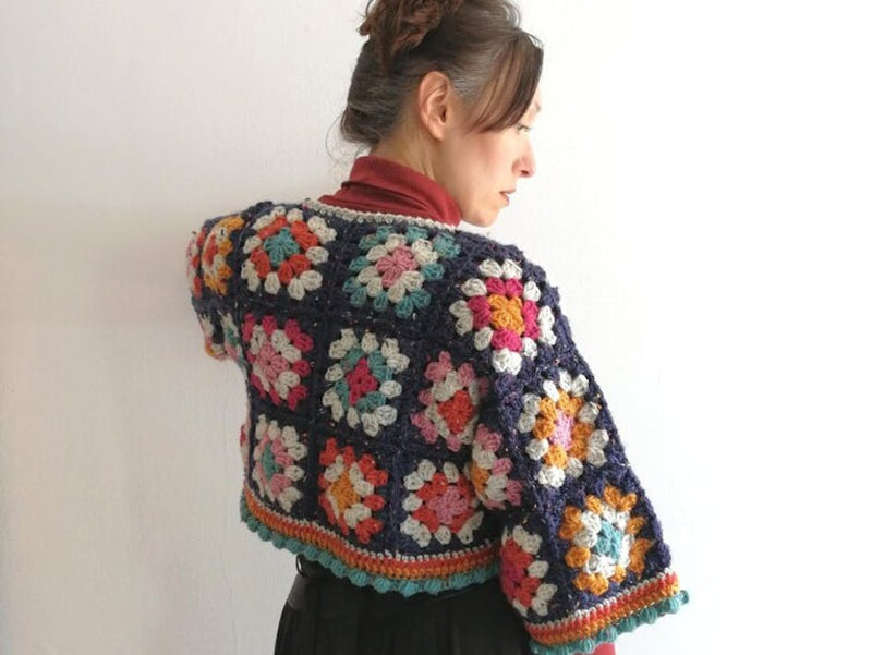 Gorgeous granny square jackets, jumpers and cardigans you’ll love!