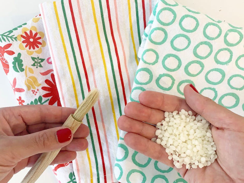 Make your own beeswax food wraps