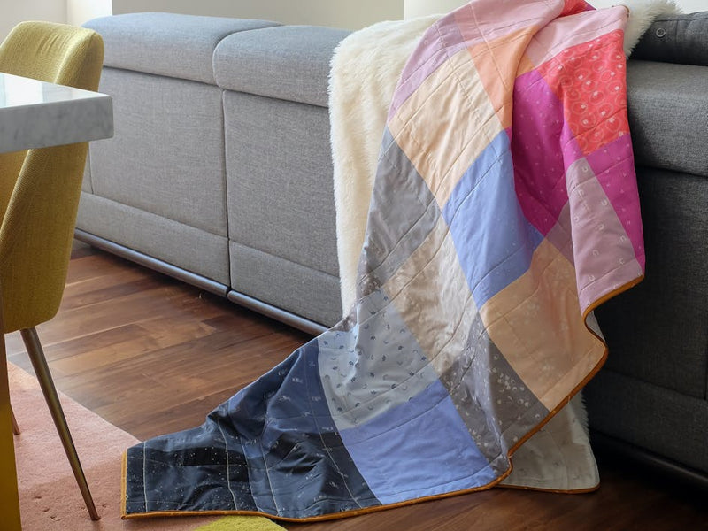 How to make a patchwork quilt in just one weekend!
