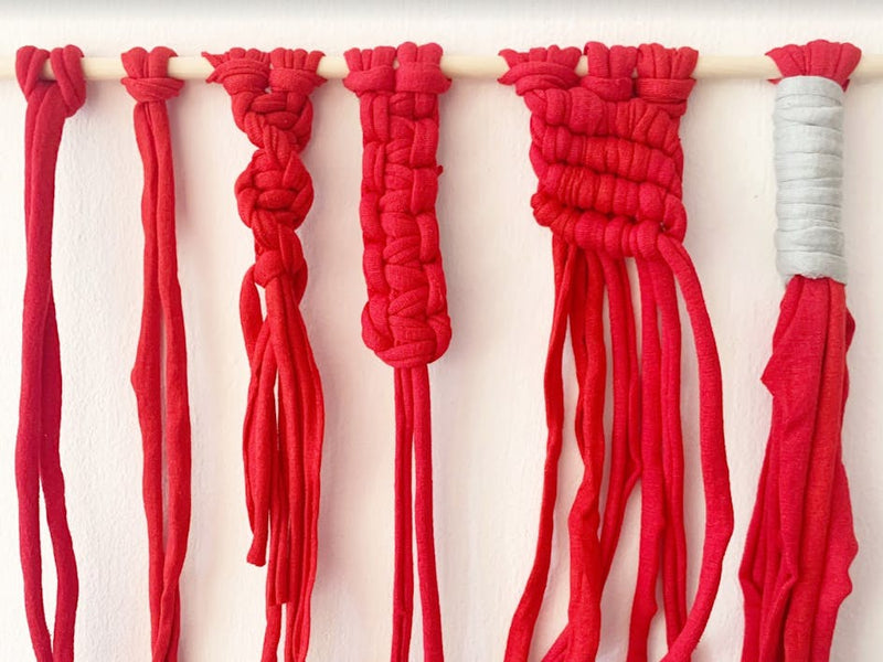 6 basic macramé knots to learn