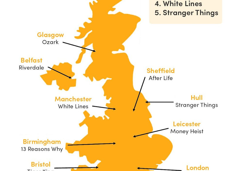The UK's favourite Netflix shows revealed!