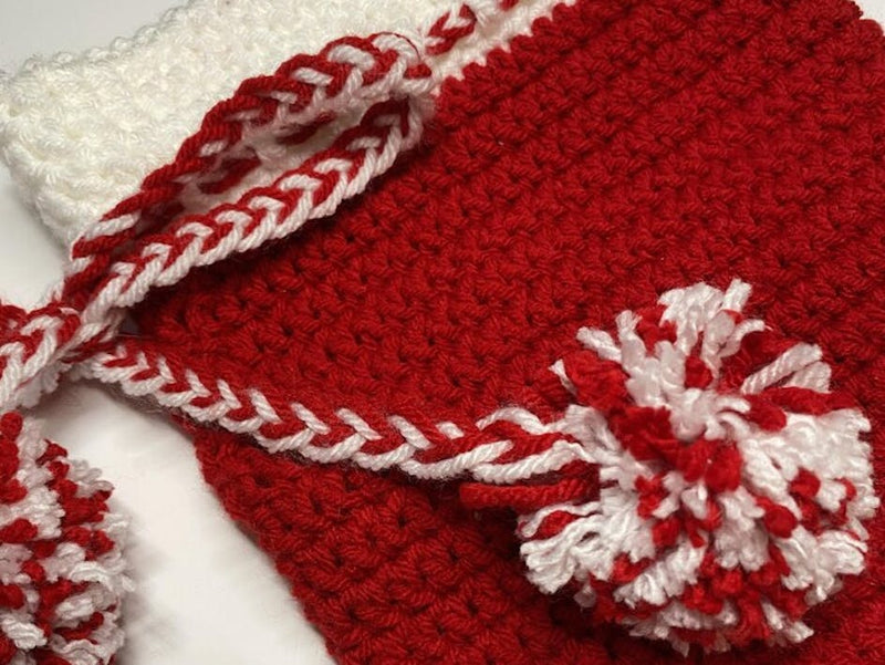 How to crochet a Christmas stocking