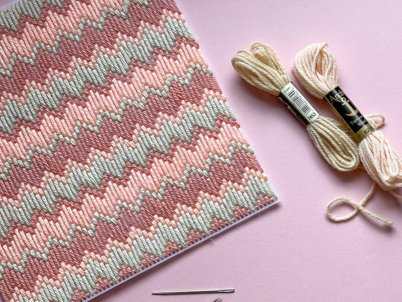 Learn how to make a bargello wall hanging