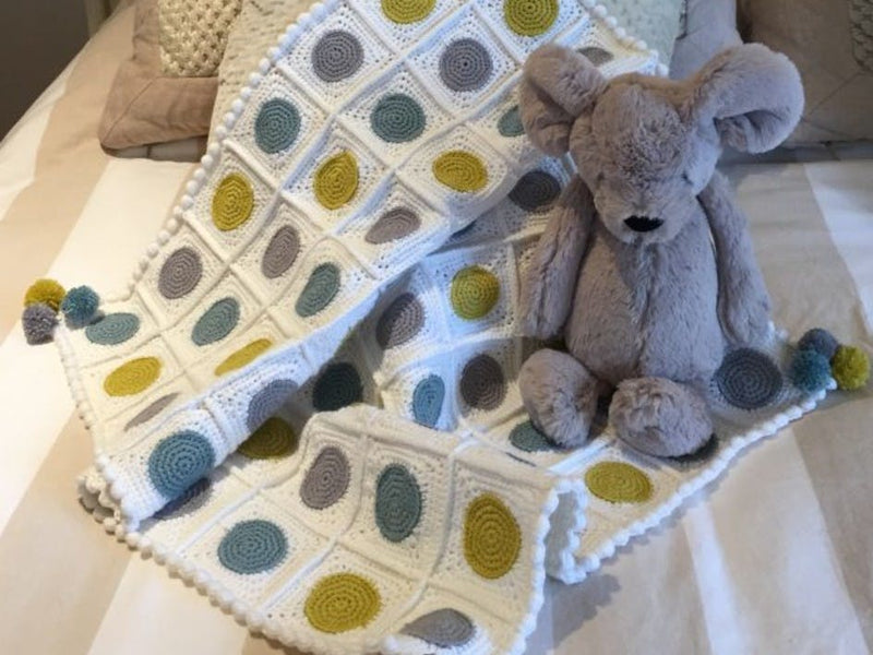 How to crochet a baby blanket