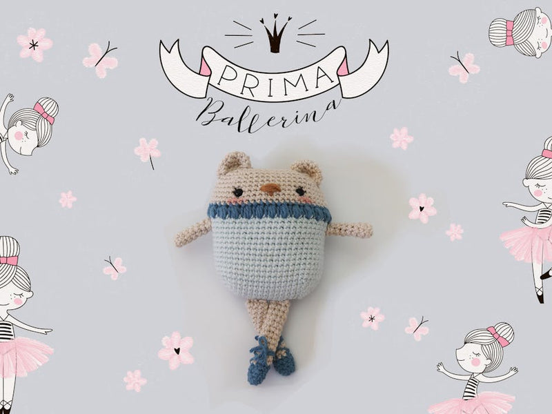 Ballerina Bear Step By Step Crochet Tutorial