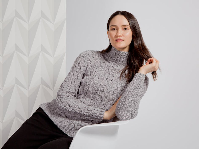 Cool cables running riot? Introducing Abstract Cables: the new knitting pattern collection by MillaMia