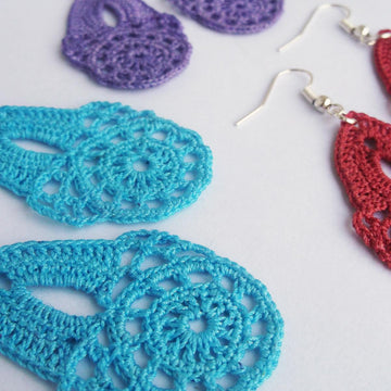 Lace earrings
