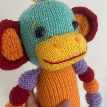 Rainbow Bobble Monkey